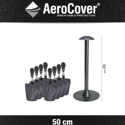 Aerocover Beschermhoes verhoger inclusief zandzakken< Tuinmeubelhoezen