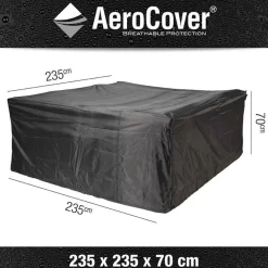 Tuinmeubelhoezen-Aerocover Loungesethoes 235 x 235 x 70 antraciet