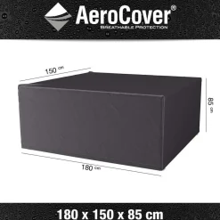 Aerocover Tuinsethoes 180 x 150 x 85 antraciet< Tuinmeubelhoezen
