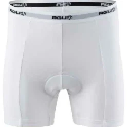 Fietskleding-Agu fietsonderbroek heren white