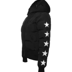Ski Jassen|Wintersport-Airforce Taos winterjas dames true black white