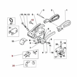 Aanhangwagenmateriaal-Al-Ko AKS 2000, AKS 3004 en AKS 2004 frictiecups