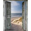 All Seasons Posters  stranddeur 80 x 60 tuinposter< Overige Accessoires