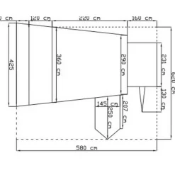 Alpenkreuzer Waterfront vouwwagen groen< Nieuwe Vouwwagen