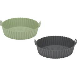 Keukengerei-Alpina Airfryer bakje 2 kleuren assorti