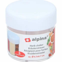 Alpina Kruidenstrooier 6 vaks< Keukengerei