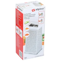 Keukengerei-Alpina Multirasp zilver