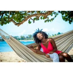 Amazonas Barbados hangmat cappuccino< Hangmatten