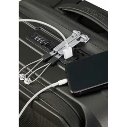 Koffersoorten|Fietsartikelen-American Tourister  Airconic Spinner 55 koffer onyx black