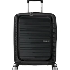 American Tourister  Flashline Easy Access 55 koffer shadow black< Koffersoorten|Fietsartikelen