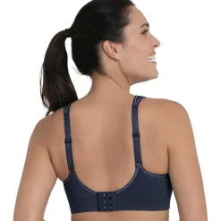 Sportbh's-Anita Air Control Deltapad sport bh dames blue iris