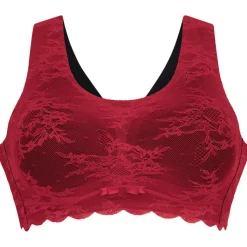 Sportondergoed-Anita Essential Lace bralette dames red