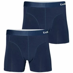 Sportondergoed-Apollo Bamboo Basic onderbroek heren navy 2-pack