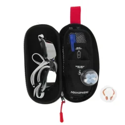 Aqua Sphere  brillenkoker black red< Zwemmen & Duiken
