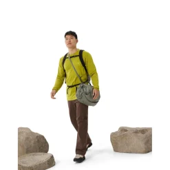 Outdoor Shirt-Arc'teryx Kragg SL Cotton shirt heren olive moss