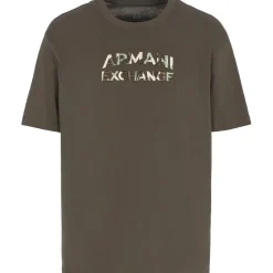 Shirts, Polo's & Blouses-Armani Exchange  6DZTHCZJBYZ shirt heren black olive