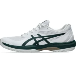 Tennisschoenen-Asics Game FF Clay/OC tennisschoenen heren white saxon green