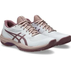 Padelschoenen-Asics Game FF Padel padelschoenen dames white purple oxide