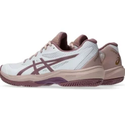 Padelschoenen-Asics Game FF Padel padelschoenen dames white purple oxide
