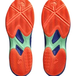 Padelschoenen-Asics GAME FF padelschoen heren white vivid coral