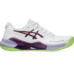 Asics Gel-Challenger 14 padelschoenen dames white deep mauve< Padelschoenen