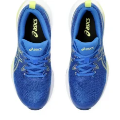 Hardloopschoenen-Asics Gel-Cumulus 25 GS hardloopschoenen junior illusion blue glow yellow