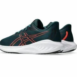 Asics Gel-Cumulus 26 GS hardloopschoenen junior saxon green coral reef< Hardloopschoenen