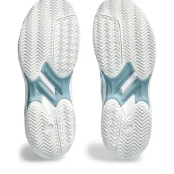 Tennisschoenen-Asics Gel-Game 9 Clay/OC tennisschoenen dames white gris blue