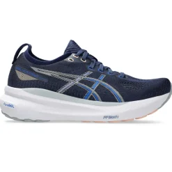 Asics Gel-Kayano 31 hardloopschoenen dames indigo blue pure silver< Hardloopschoenen