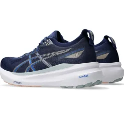 Asics Gel-Kayano 31 hardloopschoenen dames indigo blue pure silver< Hardloopschoenen
