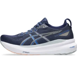 Asics Gel-Kayano 31 hardloopschoenen dames indigo blue pure silver< Hardloopschoenen