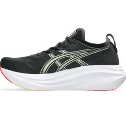 Asics GEL-NIMBUS 27 hardloopschoenen heren black khaki< Hardloopschoenen