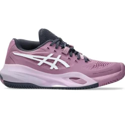 Asics Gel-Resolution X Clay tennisschoenen dames ube white< Tennisschoenen