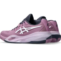 Asics Gel-Resolution X Clay tennisschoenen dames ube white< Tennisschoenen