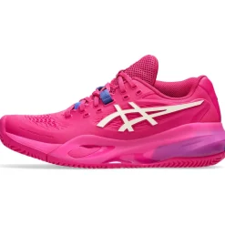 Tennisschoenen-Asics GEL-RESOLUTION X CLAY tennisschoenen dames bright rose cream