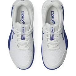 Tennisschoenen-Asics GEL-RESOLUTION X GS CLAY tennisschoenen junior white dark cobalt