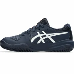 Tennisschoenen-Asics Gel-Resolution X GS Clay tennisschoenen junior midnight white