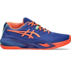 Asics GEL-RESOLUTION X padelschoenen heren dark cobalt vivid coral< Padelschoenen
