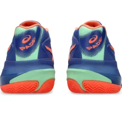 Asics GEL-RESOLUTION X padelschoenen heren dark cobalt vivid coral< Padelschoenen