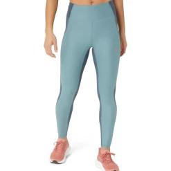 Asics Nagino hardloopbroek dames foggy teal tarmac< Hardloopkleding