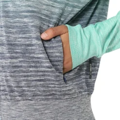 Asics Nagino Run hardloopjack dames aurora green blue  expanse< Hardloopkleding