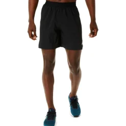 Hardloopkleding-Asics Road 2-in-1 7 inch hardloopbroek heren performance black carrier grey