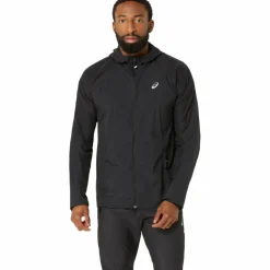 Asics Road Packable hardloopjack heren performance black< Hardloopkleding