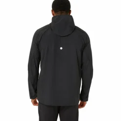 Asics Road Packable hardloopjack heren performance black< Hardloopkleding