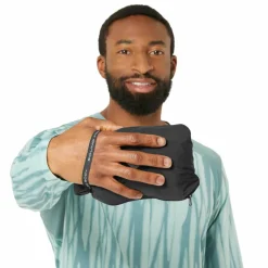 Asics Road Packable hardloopjack heren performance black< Hardloopkleding