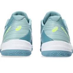 Asics Solution Swift FF Clay tennisschoenen dames gris blue white< Tennisschoenen