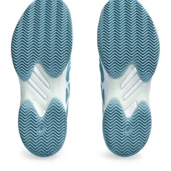 Asics Solution Swift FF Clay tennisschoenen dames gris blue white< Tennisschoenen