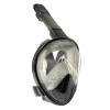 Zwemmen & Duiken-Atlantis 3.0 Full Face snorkelmasker black grey - S - M