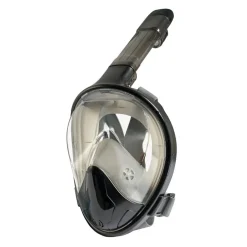 Zwemmen & Duiken-Atlantis 3.0 Full Face snorkelmasker black grey - S - M