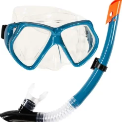 Atlantis Andros snorkelset senior petrol blue< Zwemmen & Duiken